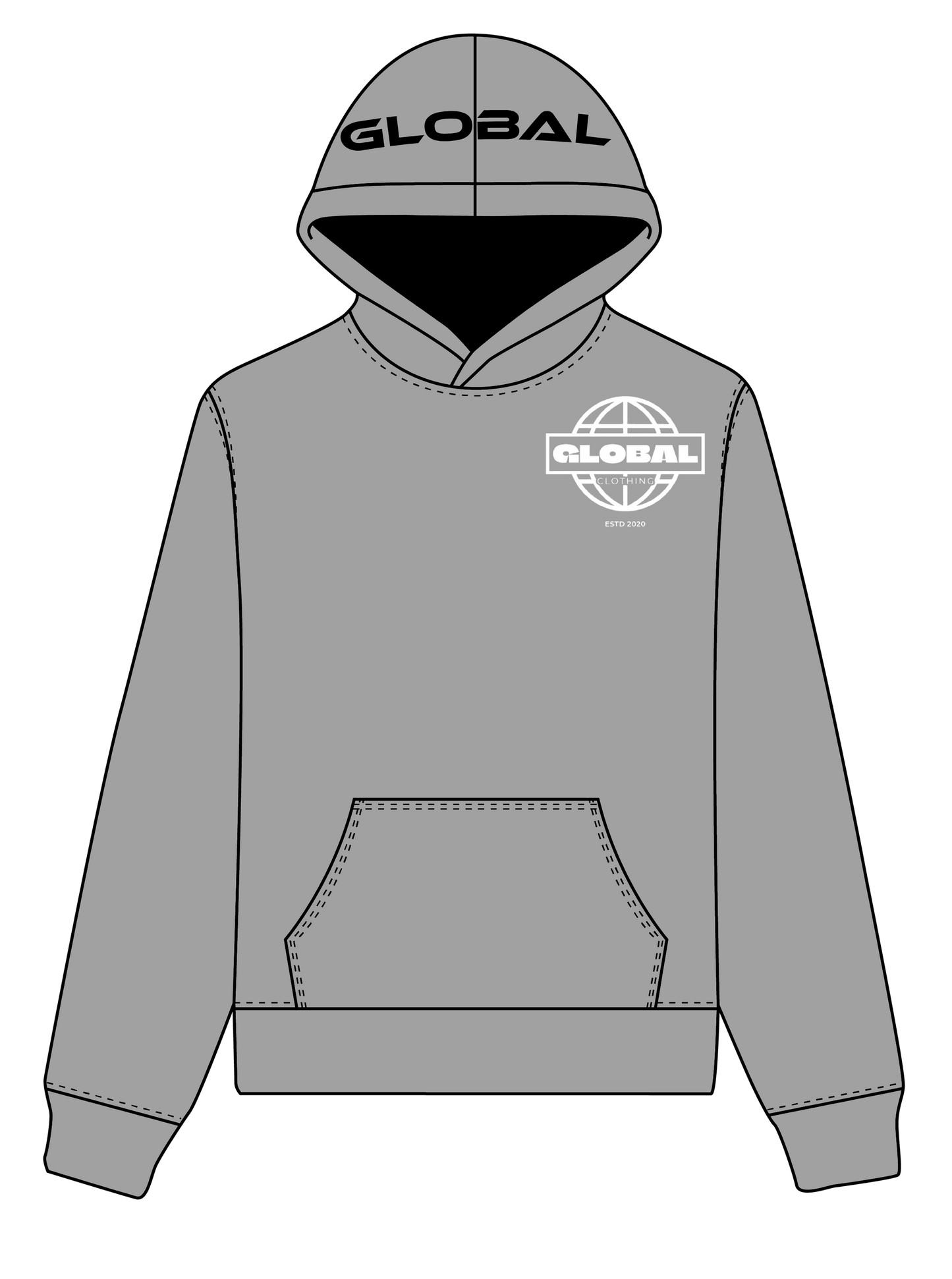 Global Hoodie ("The World Is Your's")