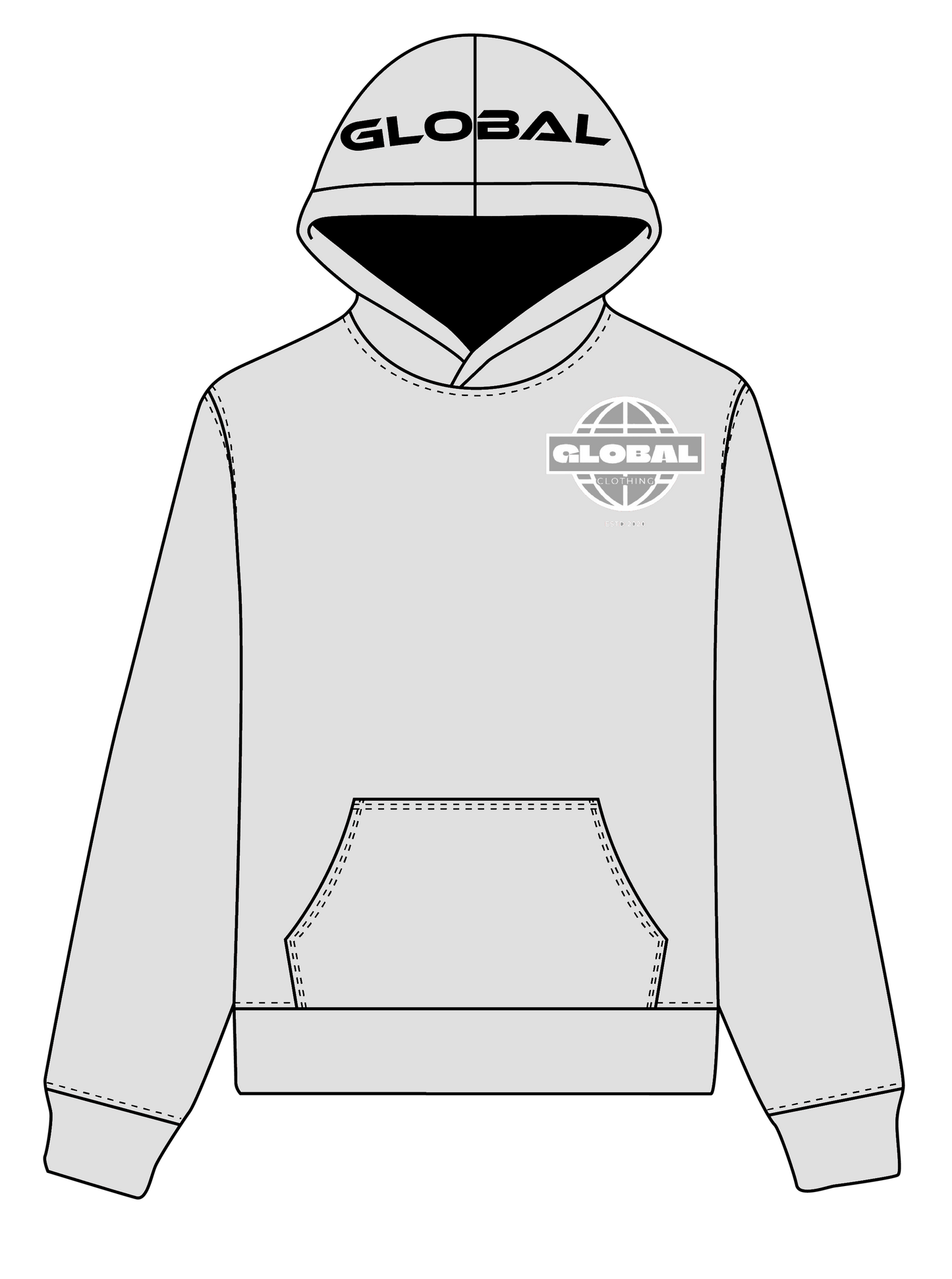 Global Hoodie ("The World Is Your's")