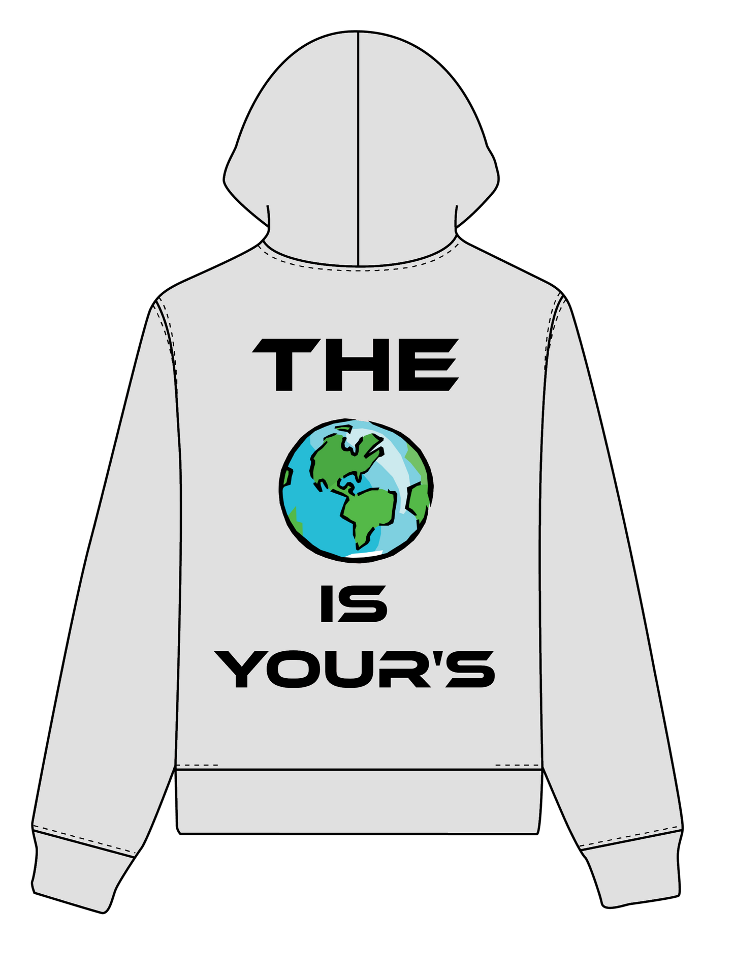 Global Hoodie ("The World Is Your's")