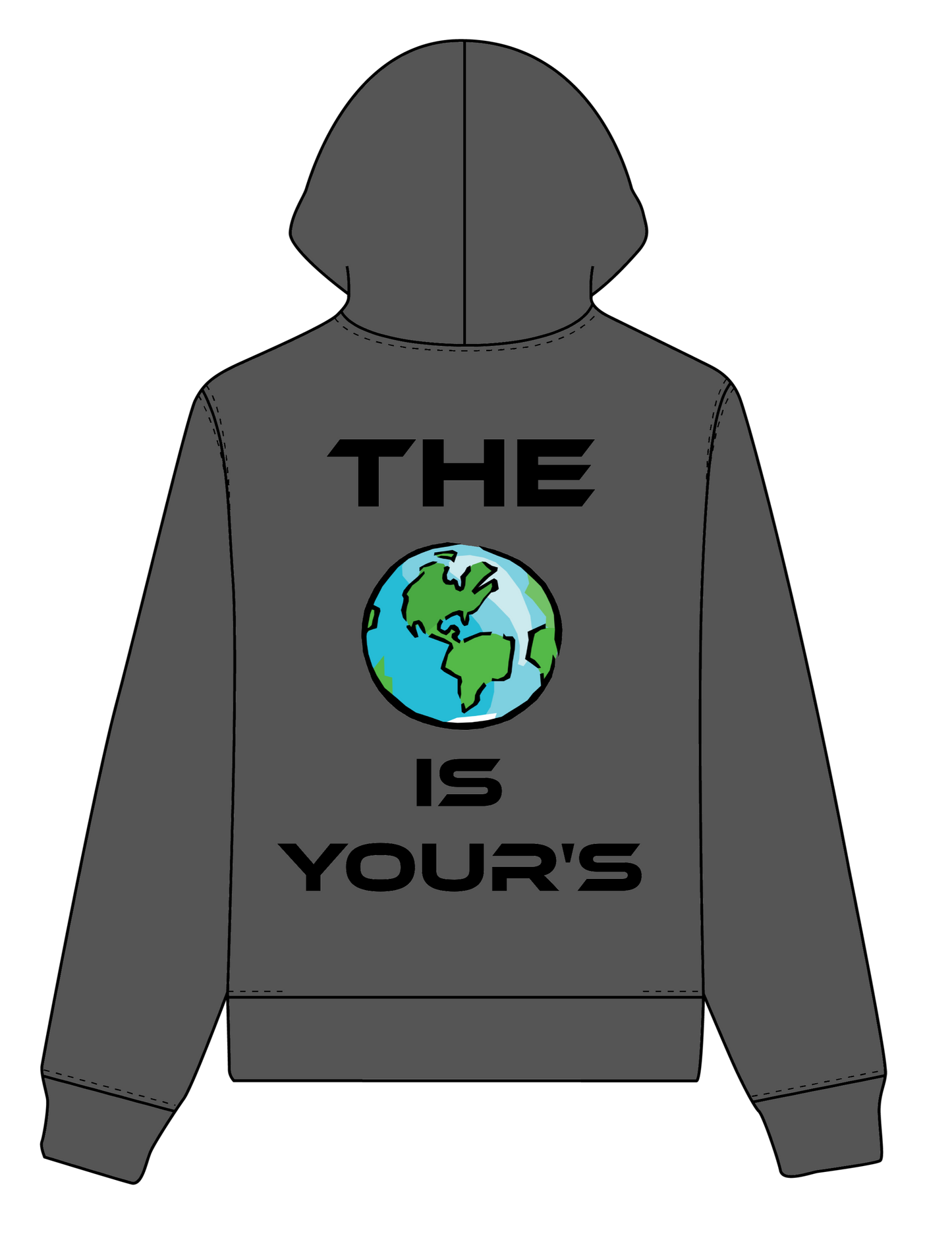 Global Hoodie ("The World Is Your's")
