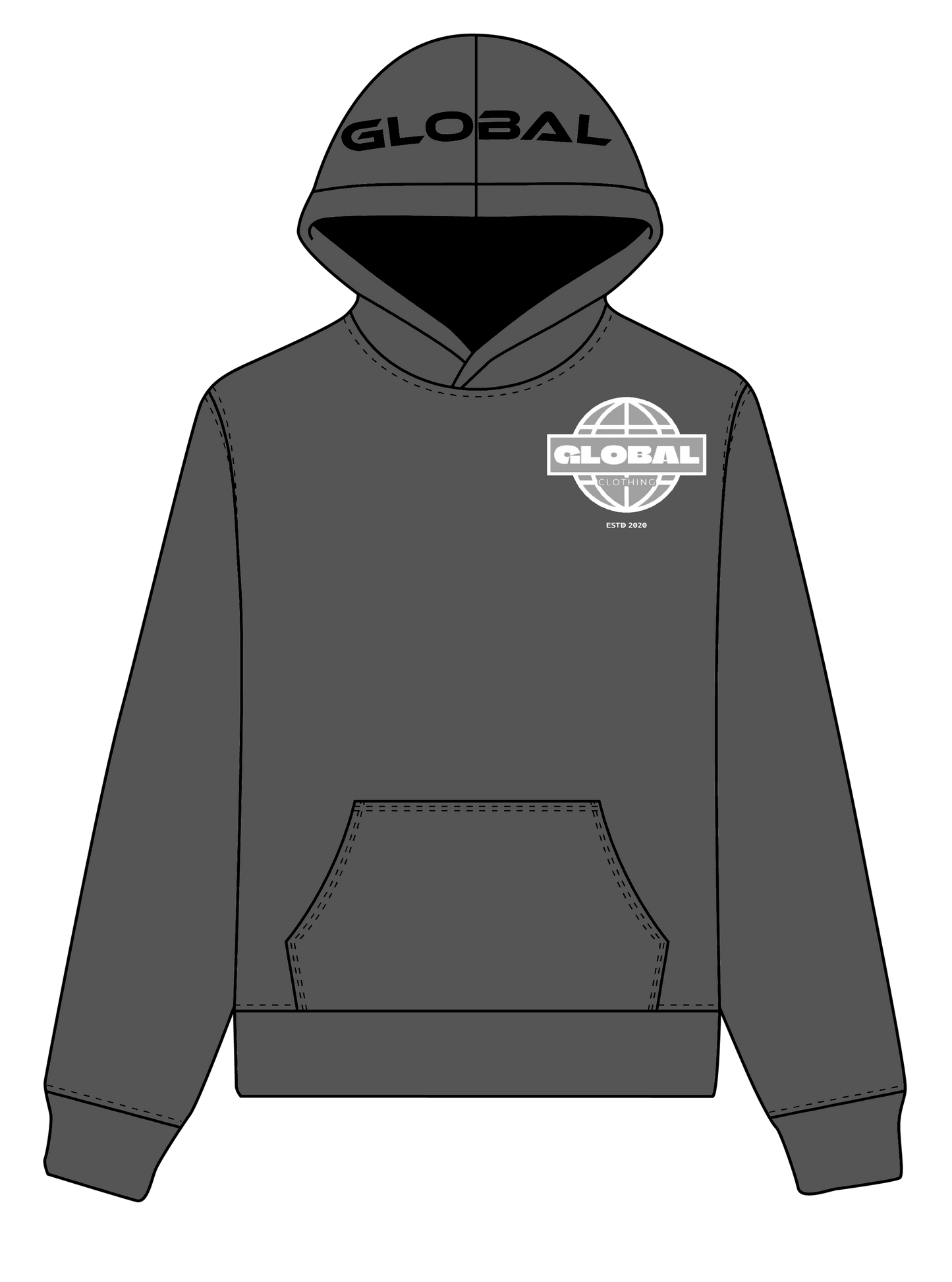 Global Hoodie ("The World Is Your's")